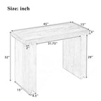 Tavolo consolle Whisen in stile retrò e minimalista, tavolo da ingresso multiuso, facile da montare (versione aggiornata)