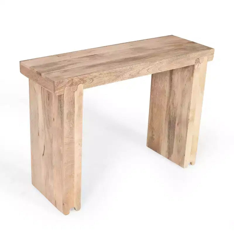 Tavolo consolle Whisen in stile retrò e minimalista, tavolo da ingresso multiuso, facile da montare (versione aggiornata)