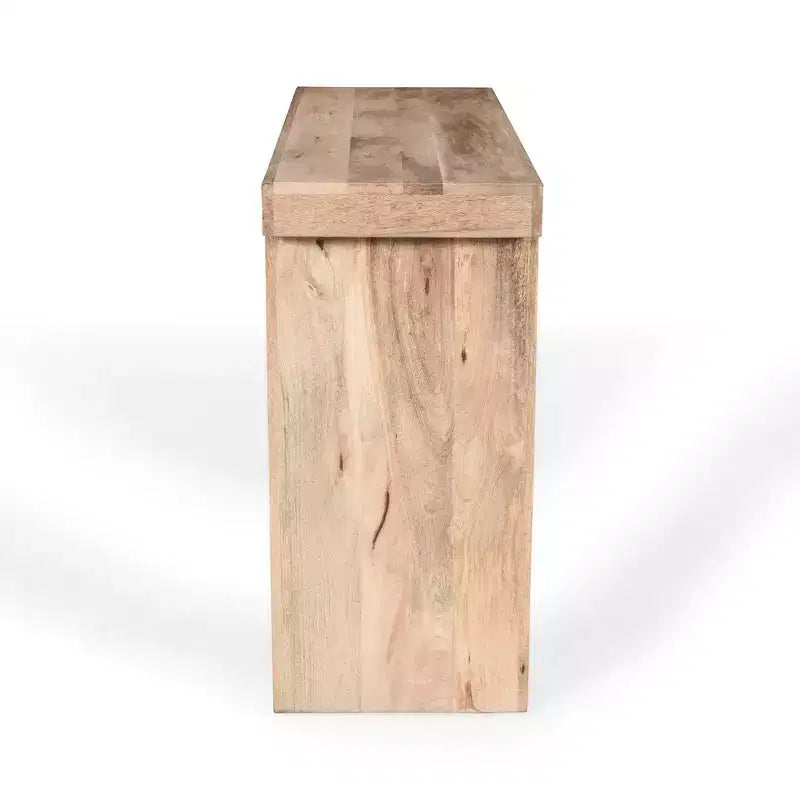 Tavolo consolle Whisen in stile retrò e minimalista, tavolo da ingresso multiuso, facile da montare (versione aggiornata)
