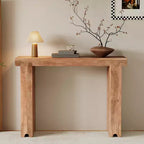 Tavolo consolle Whisen in stile retrò e minimalista, tavolo da ingresso multiuso, facile da montare (versione aggiornata)