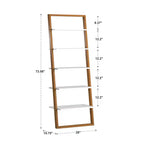Libreria a Scala Inclinata Bicolore Phyliss - iNSPIRE Q