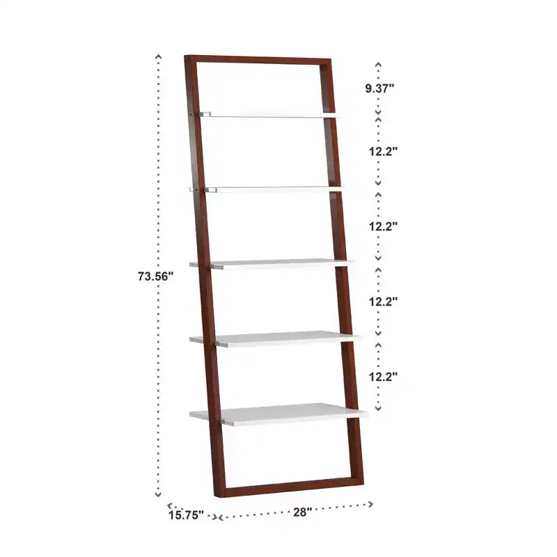 Libreria a Scala Inclinata Bicolore Phyliss - iNSPIRE Q