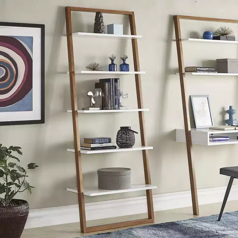 Libreria a Scala Inclinata Bicolore Phyliss - iNSPIRE Q