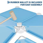 Organizzatore portaoggetti a 9 cubi - Scaffale modulare per cubi resistente, 30 x 30 x 30 cm, ripiani per armadio fai da te impilabili con piedini anti-ribaltamento e kit di attrezzi