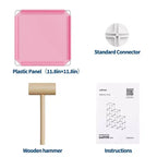 Organizzatore portaoggetti a 9 cubi - Scaffale modulare per cubi resistente, 30 x 30 x 30 cm, ripiani per armadio fai da te impilabili con piedini anti-ribaltamento e kit di attrezzi