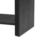 60 Mobile credenza consolle moderno con contenitore, tavolo da ingresso con angoli curvi per corridoio o soggiorno - Panipeachy