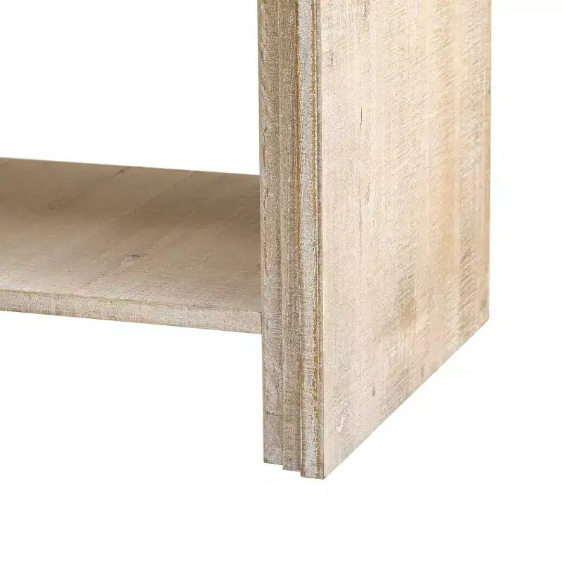 60 Mobile credenza consolle moderno con contenitore, tavolo da ingresso con angoli curvi per corridoio o soggiorno - Panipeachy