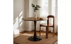 JVNOXK Tavolo da pranzo rotondo Mid-Century da 31,5 pollici, Tavolo da pranzo moderno, Tavolo da cucina rotondo Tulip, Tavolino da salotto, Colore noce