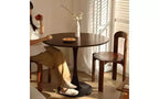 JVNOXK Tavolo da pranzo rotondo Mid-Century da 31,5 pollici, Tavolo da pranzo moderno, Tavolo da cucina rotondo Tulip, Tavolino da salotto, Colore noce