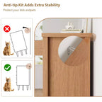 Cassettiera a 5 cassetti per camera da letto, cassettiera alta 114 cm con design a V, comodino moderno in legno per soggiorno, ingresso, cameretta