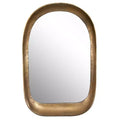 Uttermost Bradano Antique Brass 23 3/4 x 35 1/2 Arch Wall Mirror