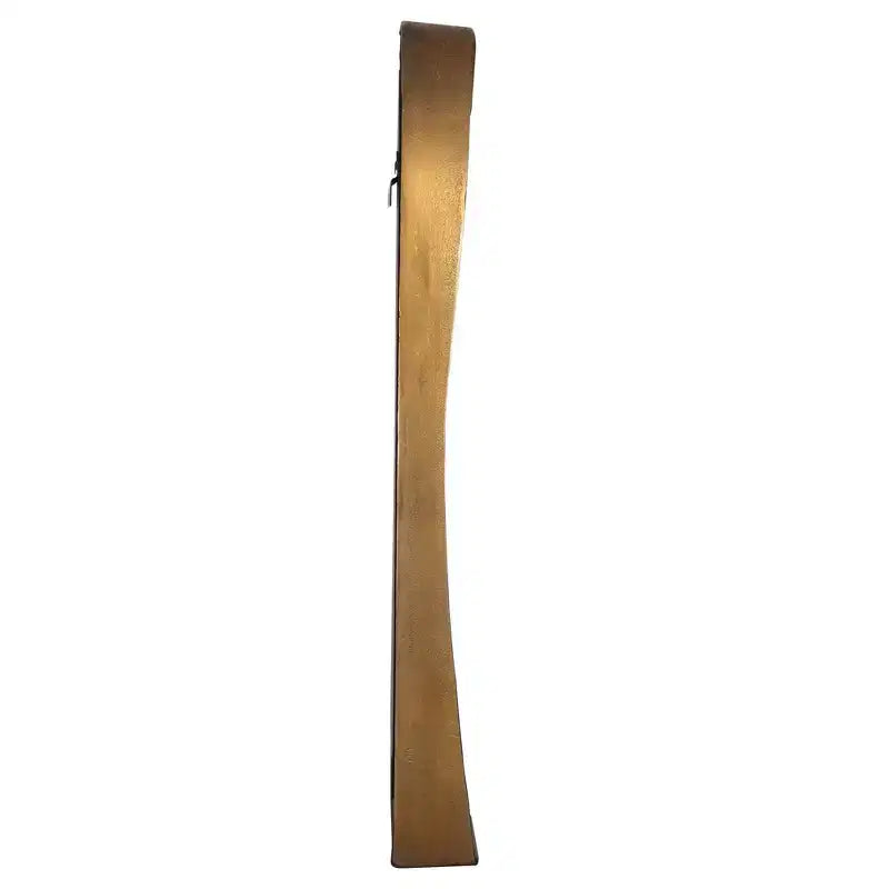 Specchio da parete ad arco Uttermost Bradano in ottone antico 23 3/4 x 35 1/2