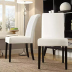 Chaise de salle à manger Salido en similicuir (Lot de 2) - iNSPIREQ