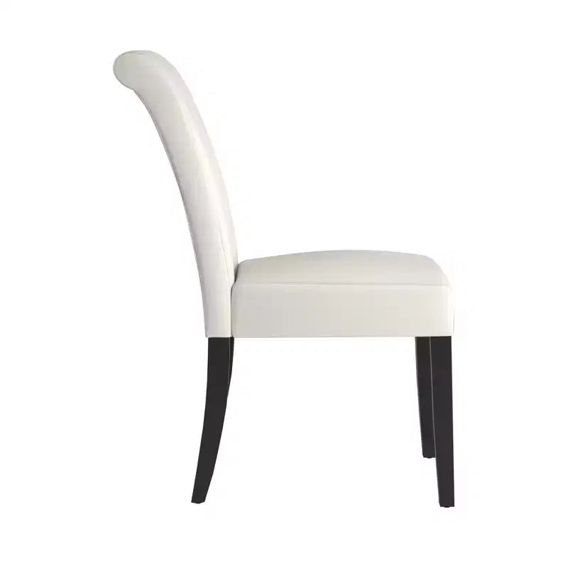 Chaise de salle à manger Salido en similicuir (Lot de 2) - iNSPIREQ