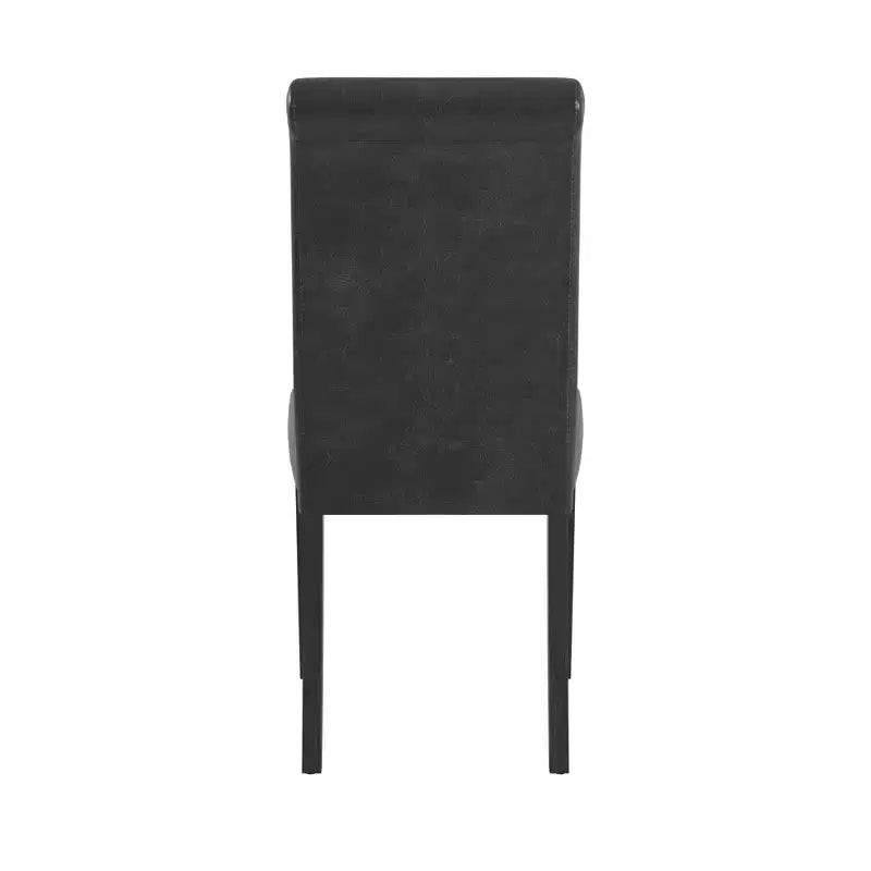 Chaise de salle à manger Salido en similicuir (Lot de 2) - iNSPIREQ