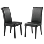 Salido Faux Leather Upholstered Dining Chair (Set of 2) - iNSPIREQ