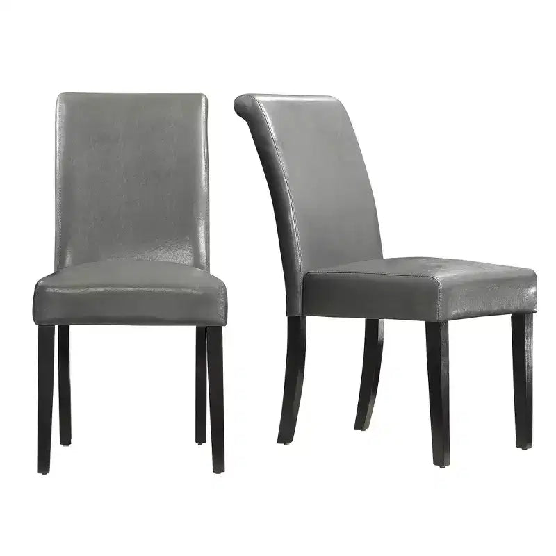 Chaise de salle à manger Salido en similicuir (Lot de 2) - iNSPIREQ
