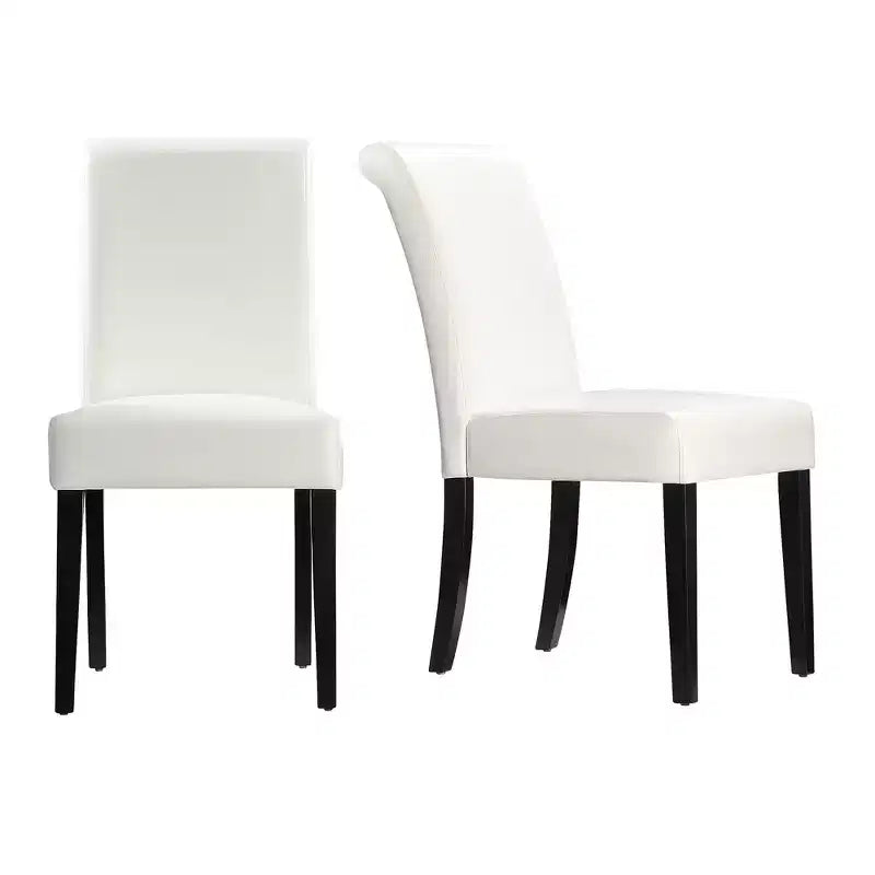 Chaise de salle à manger Salido en similicuir (Lot de 2) - iNSPIREQ
