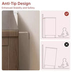 47 Comò alto con maniglie intagliate e gambe affusolate, design per la camera da letto
