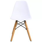 Costway Set Tavolo e 2 Sedie per Bambini con Costruzione Solida, Tavolo da Pranzo per Bambini Stile Mid-Century