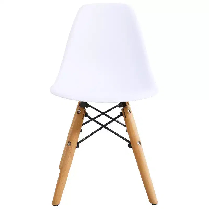 Costway Set Tavolo e 2 Sedie per Bambini con Costruzione Solida, Tavolo da Pranzo per Bambini Stile Mid-Century