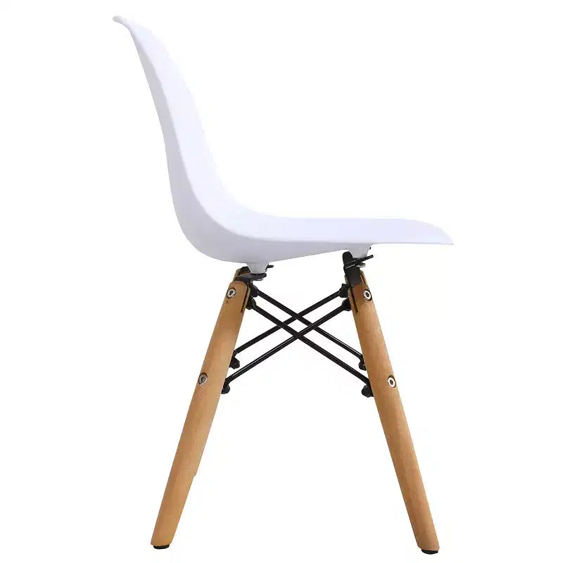Costway Set Tavolo e 2 Sedie per Bambini con Costruzione Solida, Tavolo da Pranzo per Bambini Stile Mid-Century