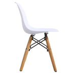 Costway Set Tavolo e 2 Sedie per Bambini con Costruzione Solida, Tavolo da Pranzo per Bambini Stile Mid-Century