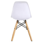 Costway Set Tavolo e 2 Sedie per Bambini con Costruzione Solida, Tavolo da Pranzo per Bambini Stile Mid-Century