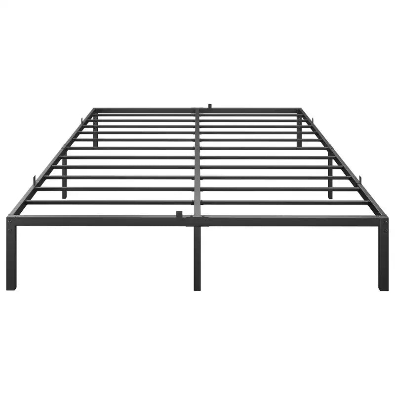 Struttura letto bassa per camera da letto - capacità massima di peso 362 kg, nessun materasso a molle richiesto, design minimalista.
