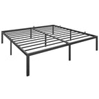 Struttura letto bassa per camera da letto - capacità massima di peso 362 kg, nessun materasso a molle richiesto, design minimalista.