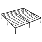 Struttura letto bassa per camera da letto - capacità massima di peso 362 kg, nessun materasso a molle richiesto, design minimalista.
