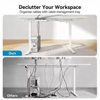 Scrivania elettrica angolare a L 71 X 48 pollici, scrivania per computer regolabile in altezza elettricamente, scrivania sit-stand per ufficio domestico