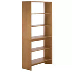 Libreria a 5 ripiani Christina - Naturale - SEI