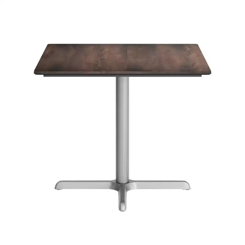 Flash Furniture Piano del tavolo Acadia con tecnologia TopGuard HPL e base a X altezza tavolo