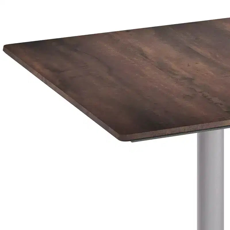 Flash Furniture Piano del tavolo Acadia con tecnologia TopGuard HPL e base a X altezza tavolo