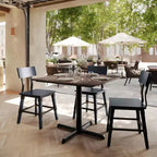 Flash Furniture Piano del tavolo Acadia con tecnologia TopGuard HPL e base a X altezza tavolo