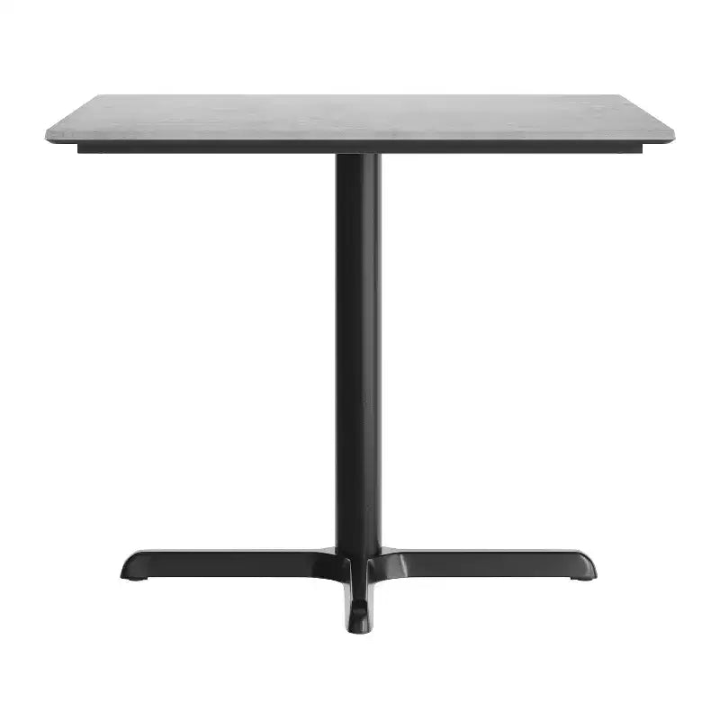 Flash Furniture Piano del tavolo Acadia con tecnologia TopGuard HPL e base a X altezza tavolo