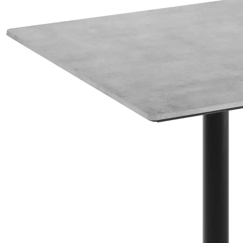 Flash Furniture Piano del tavolo Acadia con tecnologia TopGuard HPL e base a X altezza tavolo