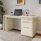 Scrivania direzionale a L girevole a 360° GDFStudio Ellington con 3 cassetti