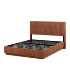 GDFStudio Aurelian - Struttura letto fluttuante a LED con supporto in metallo resistente