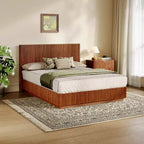 GDFStudio Aurelian - Struttura letto fluttuante a LED con supporto in metallo resistente