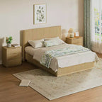 GDFStudio Aurelian LED Floating Bed Frame with Heavy-Duty Metal Support