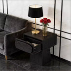 GDFStudio Coleen Tavolino/Comodino Moderno in Legno con Cassetto Contenitore