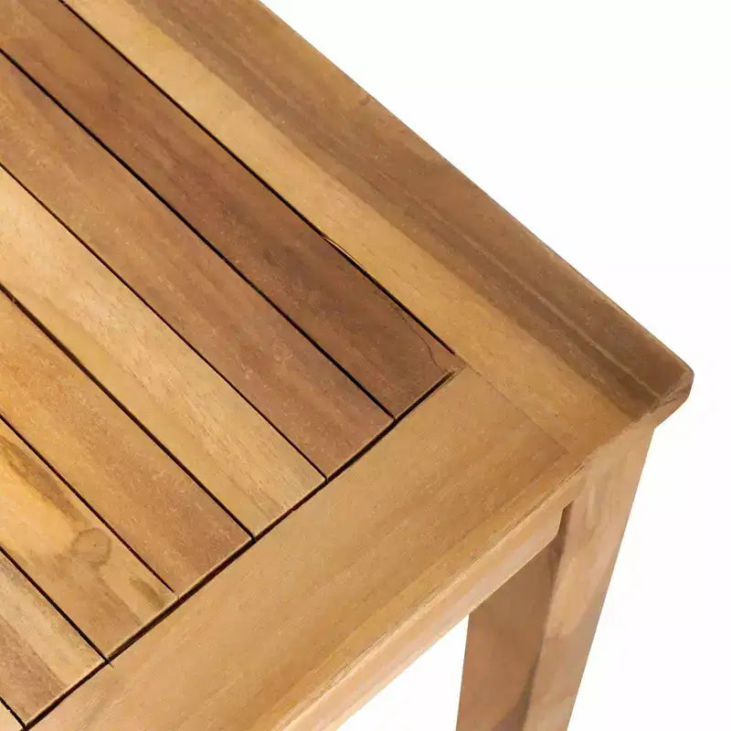 vidaXL Salotto da Esterno in Legno Massello di Acacia e Poliestere Naturale