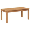 vidaXL Outdoor Sofa Set Solid Acacia Wood and Polyester Natural