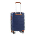 24 Expandable Hardside Luggage - Lightweight ABS Spinner Suitcase with TSA Lock, Airline Approved