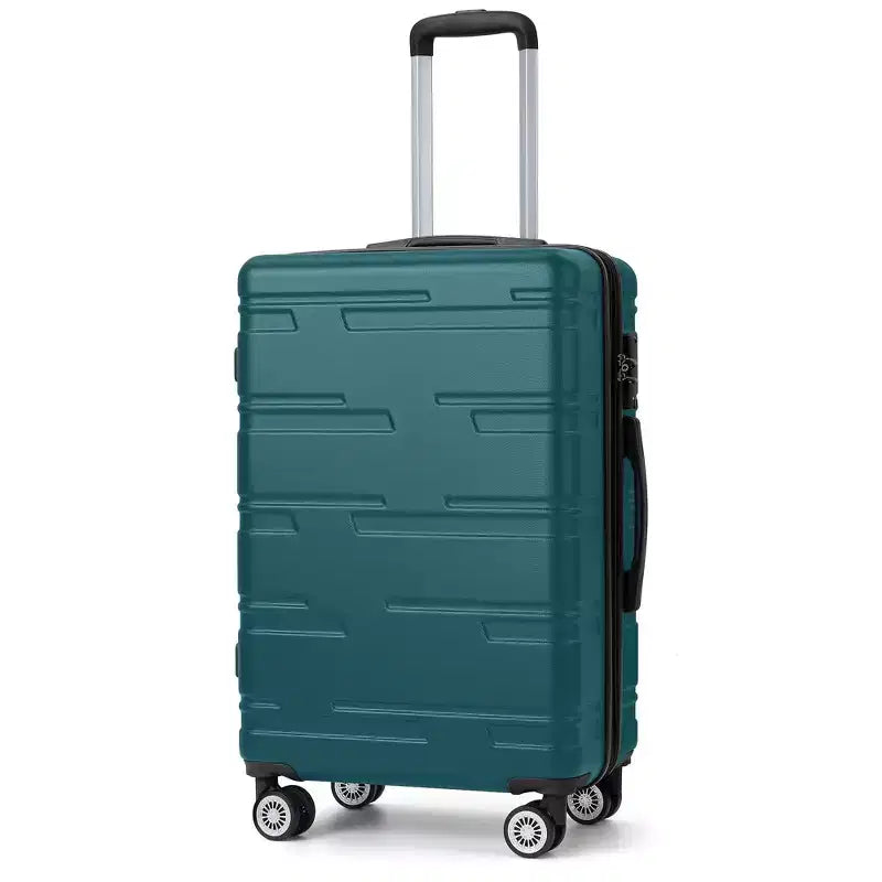 Valigia rigida espandibile da 24 pollici - Valigia spinner in ABS leggera con lucchetto TSA, approvata per il trasporto aereo
