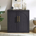Sideboard Buffet Cabinet with Storage, Accent Cabinet with Adjustable Shelf, Wood Coffee Bar Table Console for Kitchen, Living Room