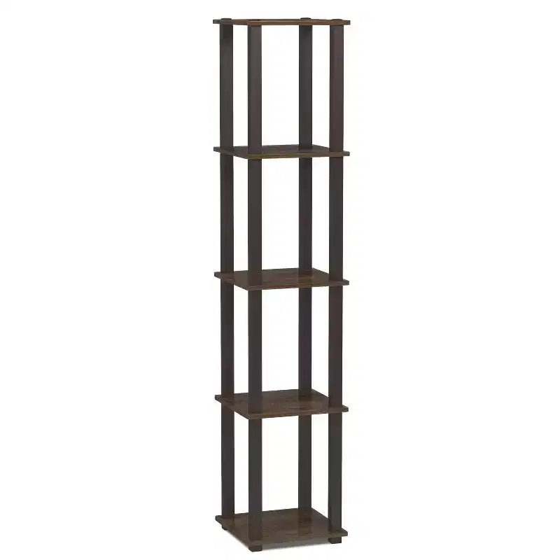 Scaffale portaoggetti HOMLUX a 5 ripiani multiuso, scaffalatura aperta con struttura resistente