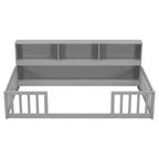 MAYEERTY Struttura Letto Singolo, Nessuna Rete a Molle Necessaria, Design Silenzioso, Metallo Robusto
